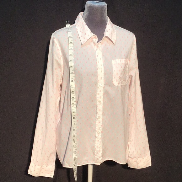 Red Camel sheer button down shirt size large - Picture 3 of 11